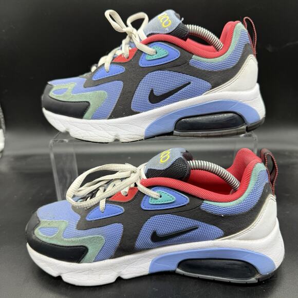 Nike Air Max 200 GS Big Kids Size 4Y Sneakers AT5627-400 Royal Pulse - Picture 2 of 7